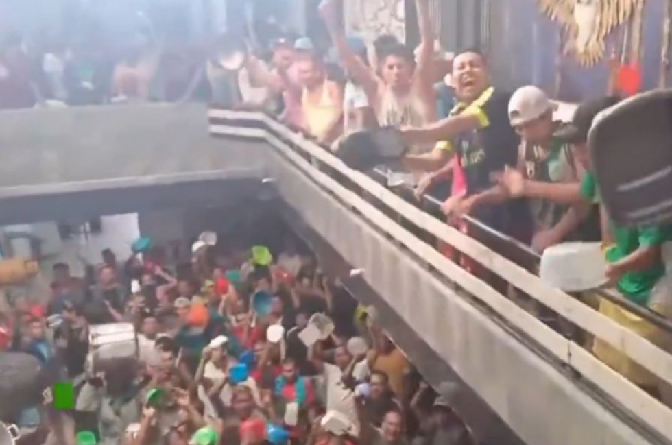 Reclusos de Palmasola protestan exigiendo a la Gobernación pago de prediarios