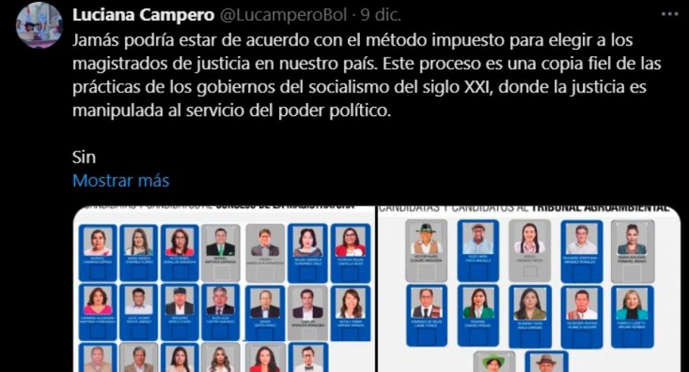¿Voto nulo o listas azules? Comunidad Ciudadana vuelve a discrepar internamente
