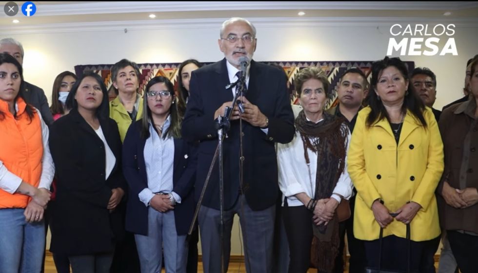 Mesa, estupefacto tras la ruptura con el FRI: Trabajaré por la unidad