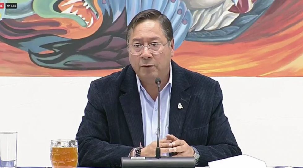 En vivo: Luis Arce dialoga con la prensa 