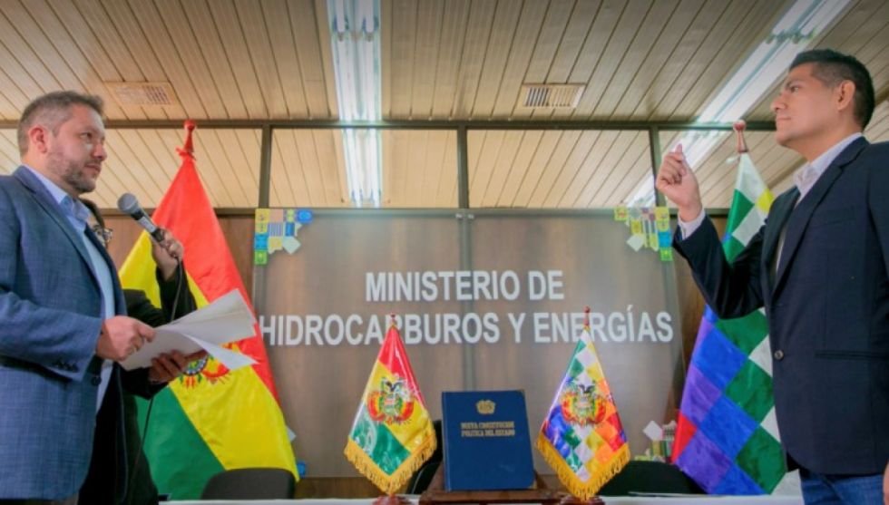 Mauricio Arevey asume como nuevo presidente Ejecutivo de ENDE