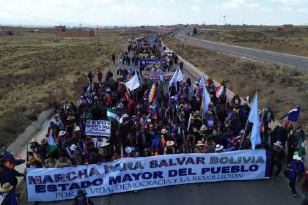 Evistas anuncian marcha hacia La Paz el 10 de enero