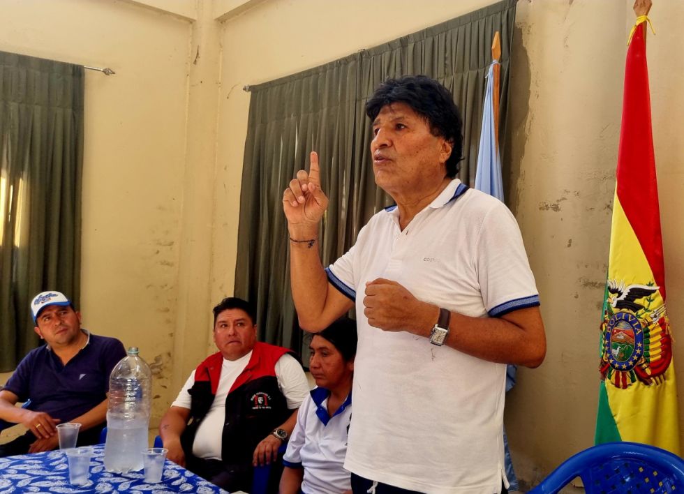 Evo seguirá reforzando su seguridad, con allegados de seis departamentos 