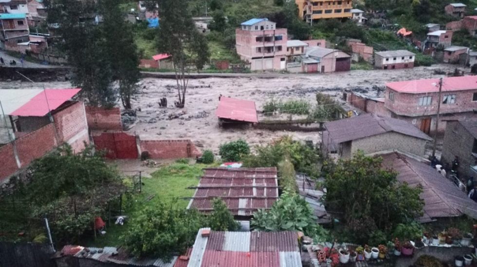 La Paz: Desastre en el municipio de Quime por desborde de dos ríos