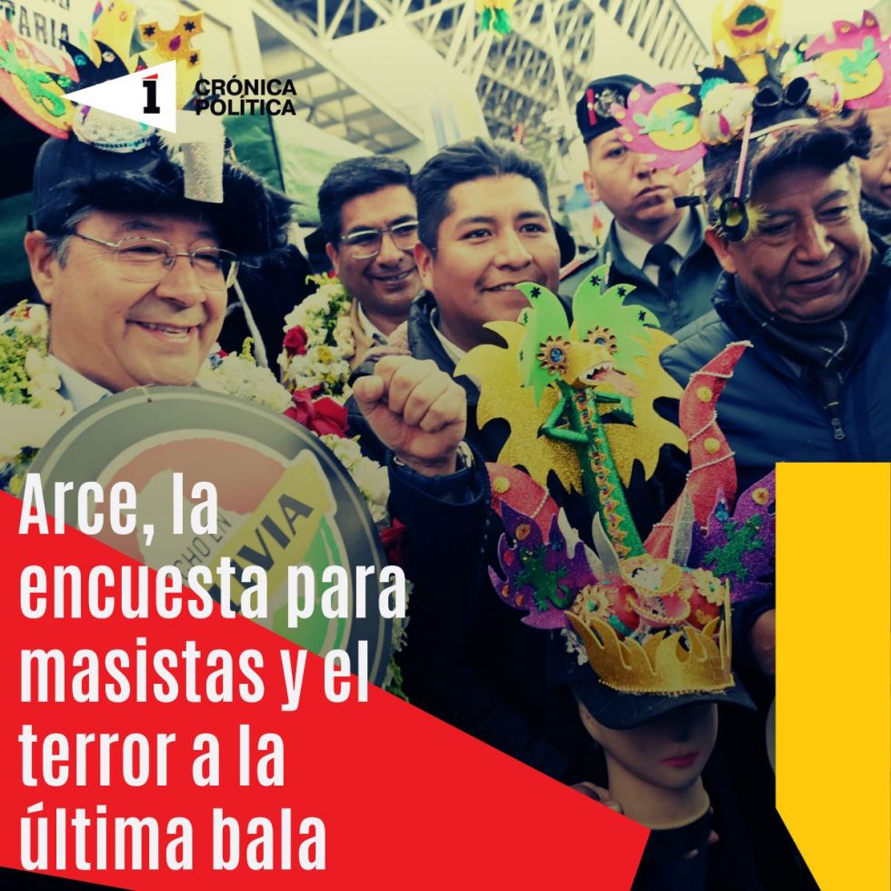 Arce, la encuesta para masistas y el terror a la última bala