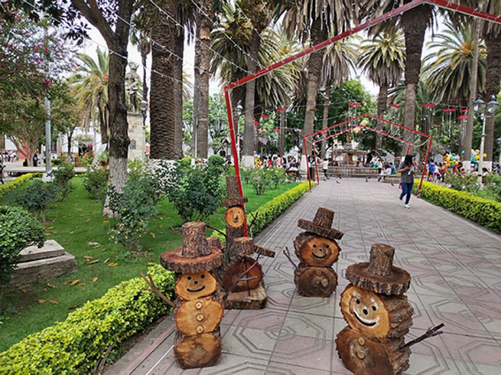 Arreglos en la plaza Luis de Fuentes
