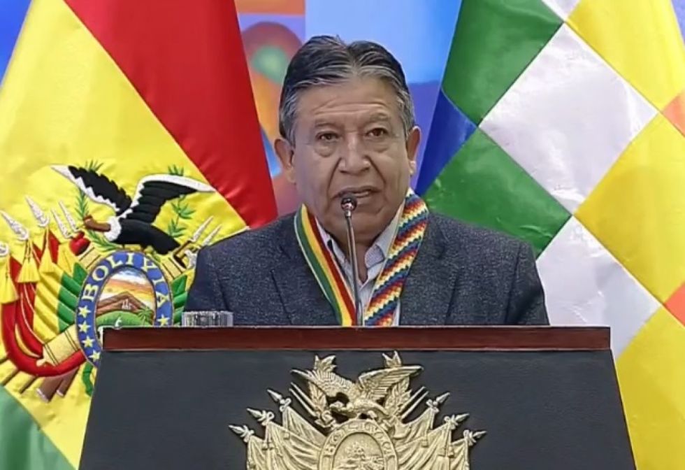 Choquehuanca: ‘El Estado fue creado para dar una solución a los problemas sociales y no para servir a los políticos’