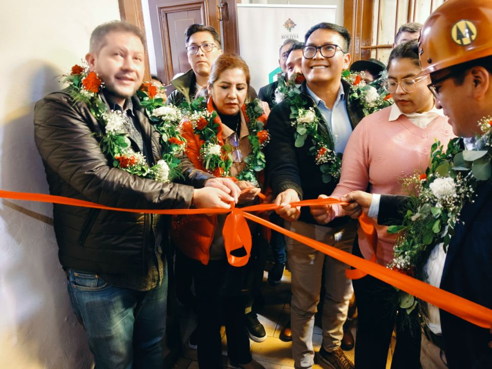 Inauguran oficina regional de YLB en Potosí