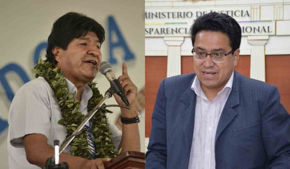 Evo Morales se disculpa con el ministro César Siles para evitar juicio por difamación