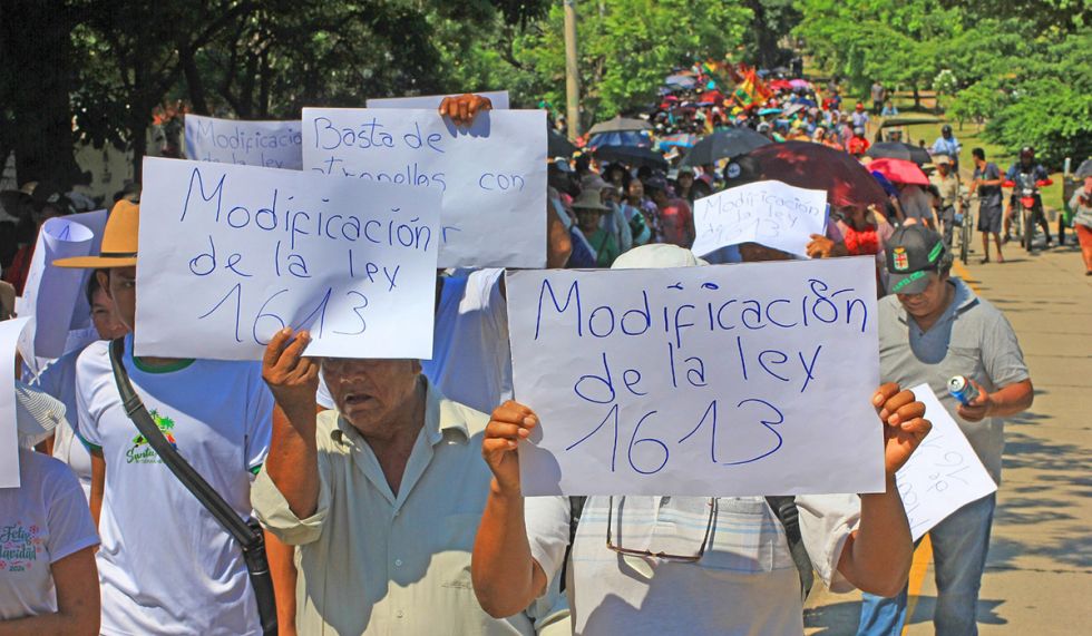 Cívicos de Tarija piden anular la disposición séptima del PGE