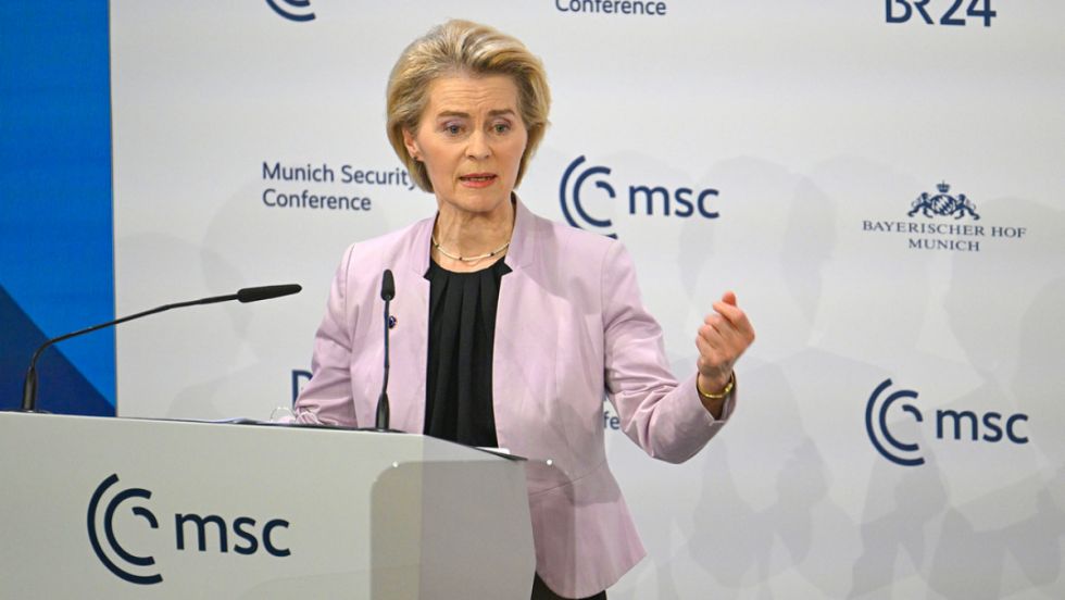 Von der Leyen: Una Ucrania fallida debilitaría a la UE