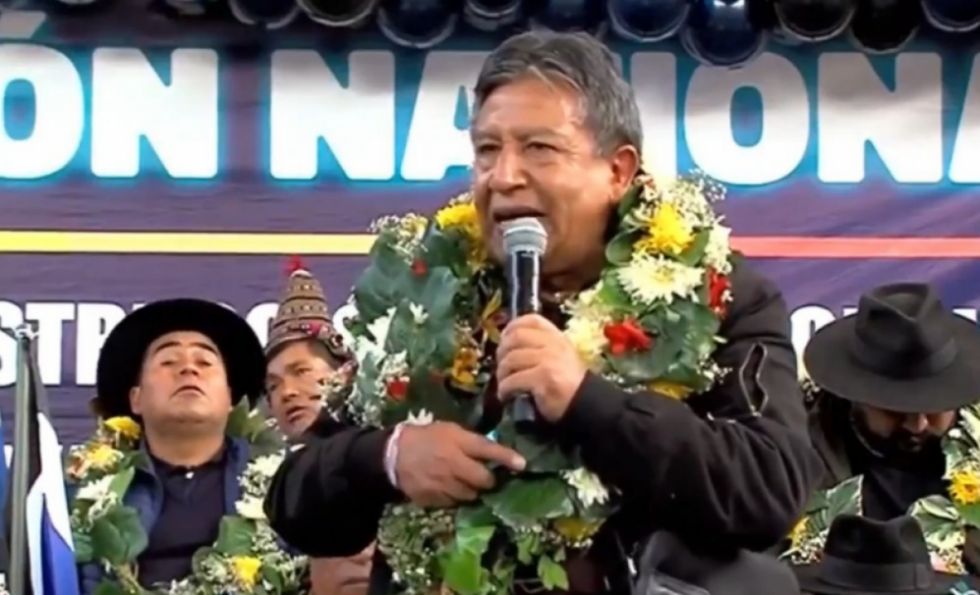 Choquehuanca sugiere que una mujer sea parte del binomio del MAS