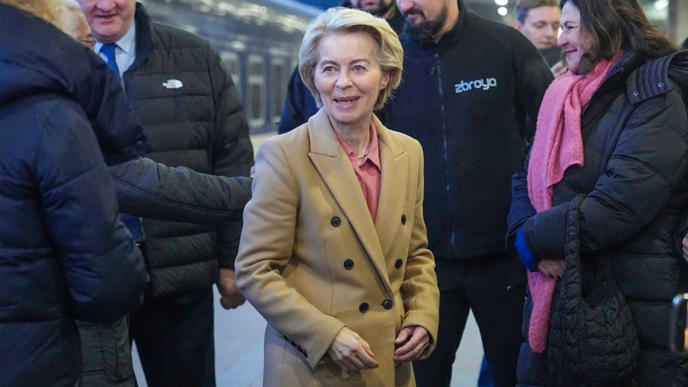 Von der Leyen promete € 3.500 MM a Ucrania