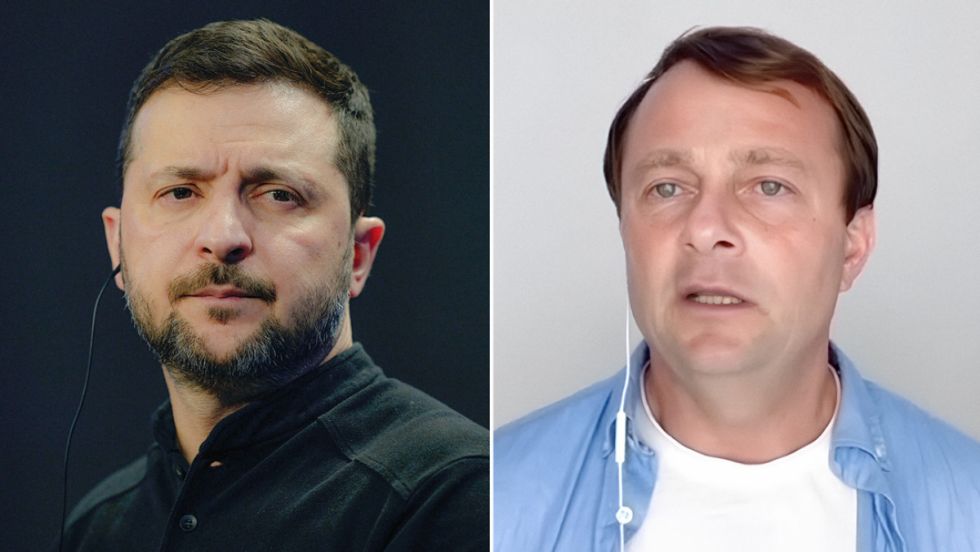 Alcalde ucraniano a Zelenski: "Firme la paz"