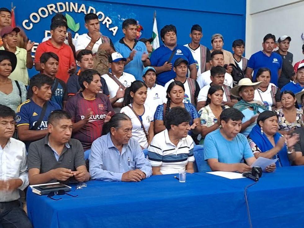 TSE rechaza registro de directiva del FPV de Evo