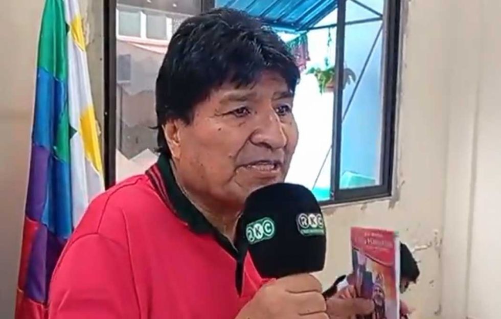 Evo a Lucho: ‘que se vaya con su MAS’