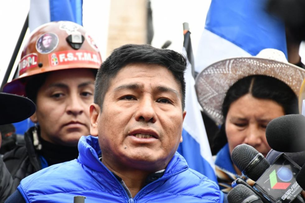 Presidente del MAS: "No se aceptan corruptos"