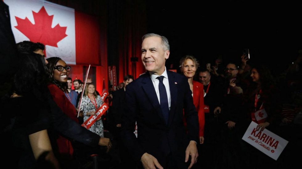 Mark Carney gana la carrera para reemplazar a Trudeau en Canadá