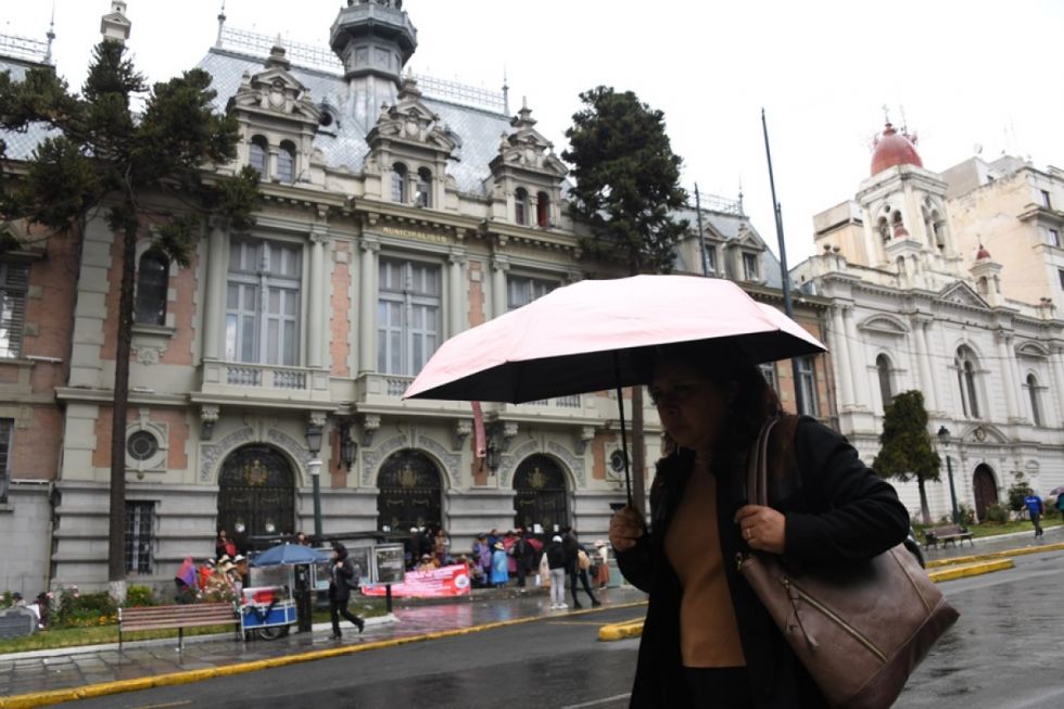 Alertan lluvias fuertes en ocho departamentos