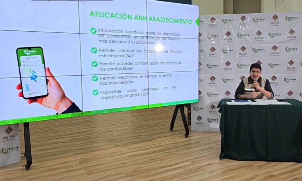 ANH lanza este viernes la aplicación para verificar niveles de combustible en los surtidores
