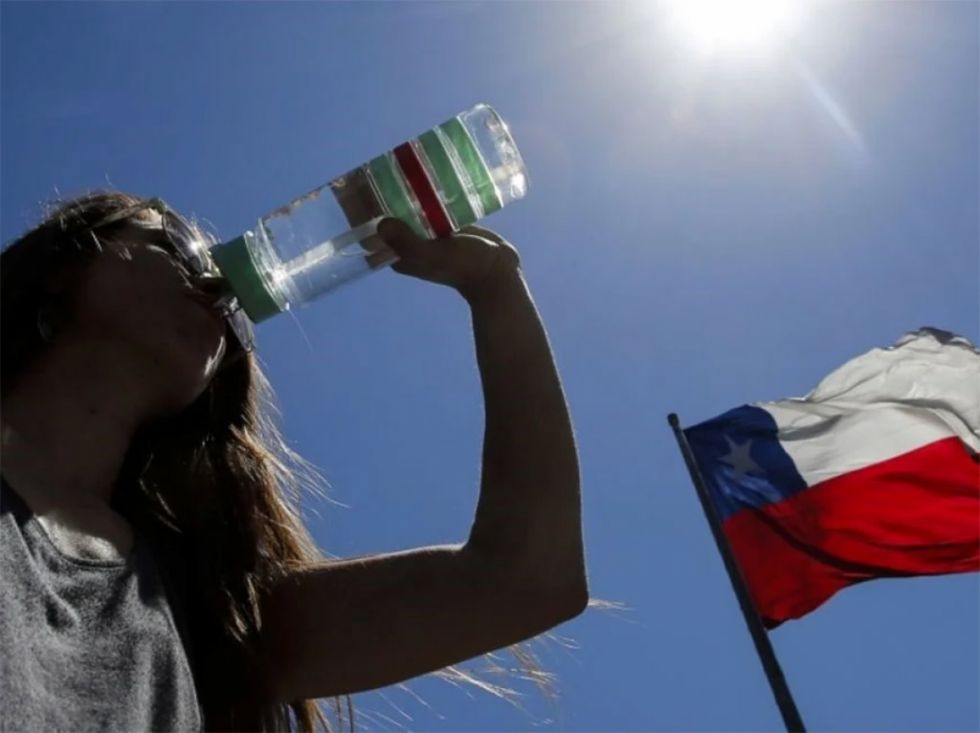 Emiten alerta por calor extremo en Chile