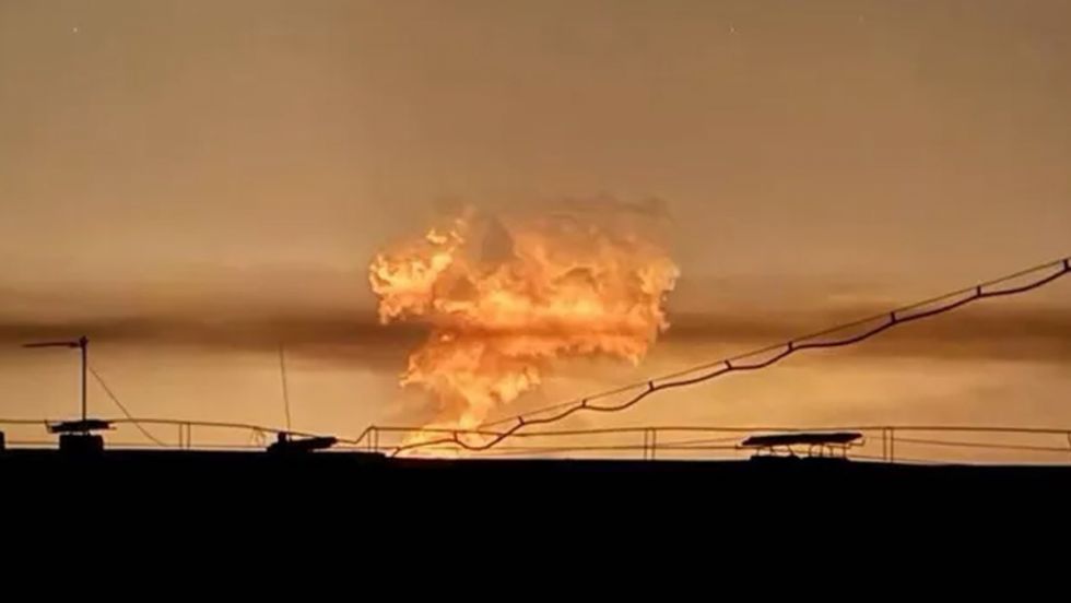 Ucrania hizo explotar estación que suministraba gas ruso a Europa
