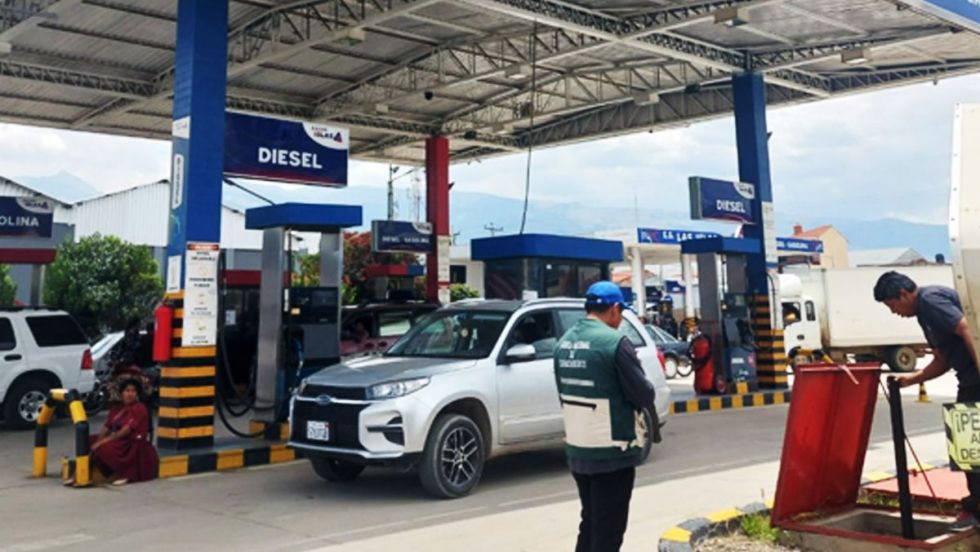 AHN aumentó volúmenes de combustibles en Tarija