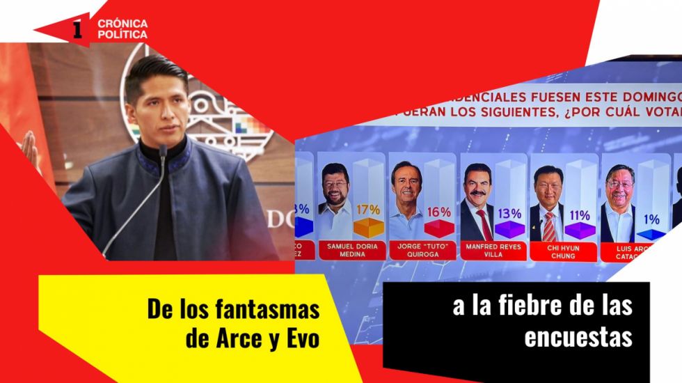 De los fantasmas de Arce y  Evo a la fiebre de las encuestas 