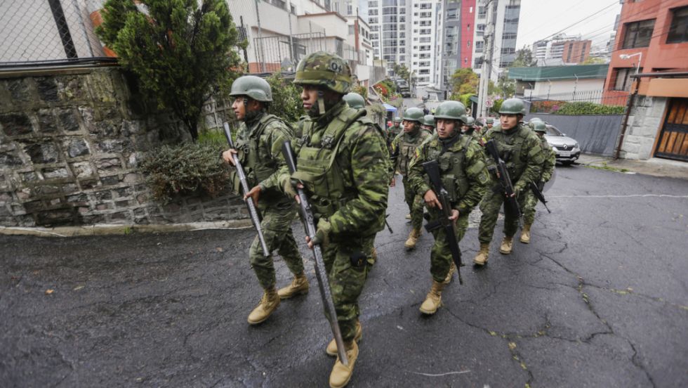Mercenarios de Blackwater llegarán a Ecuador