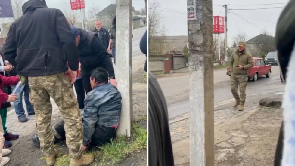 Acusan a reclutadores ucranianos de matar a un hombre durante la movilización violenta