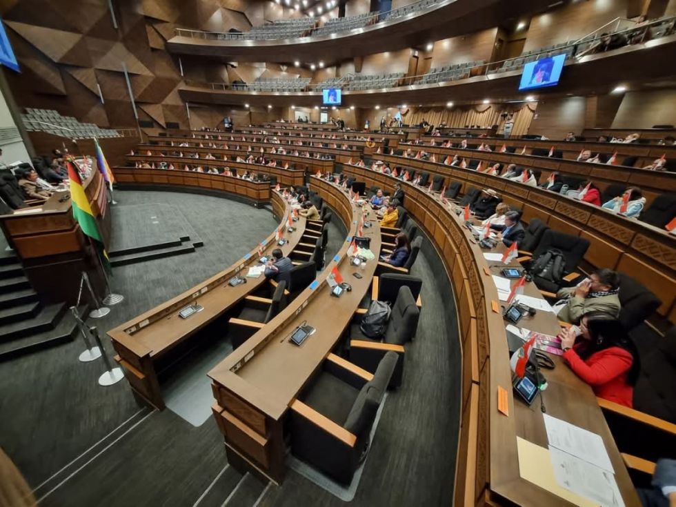Luis Arce denuncia sabotaje del Legislativo