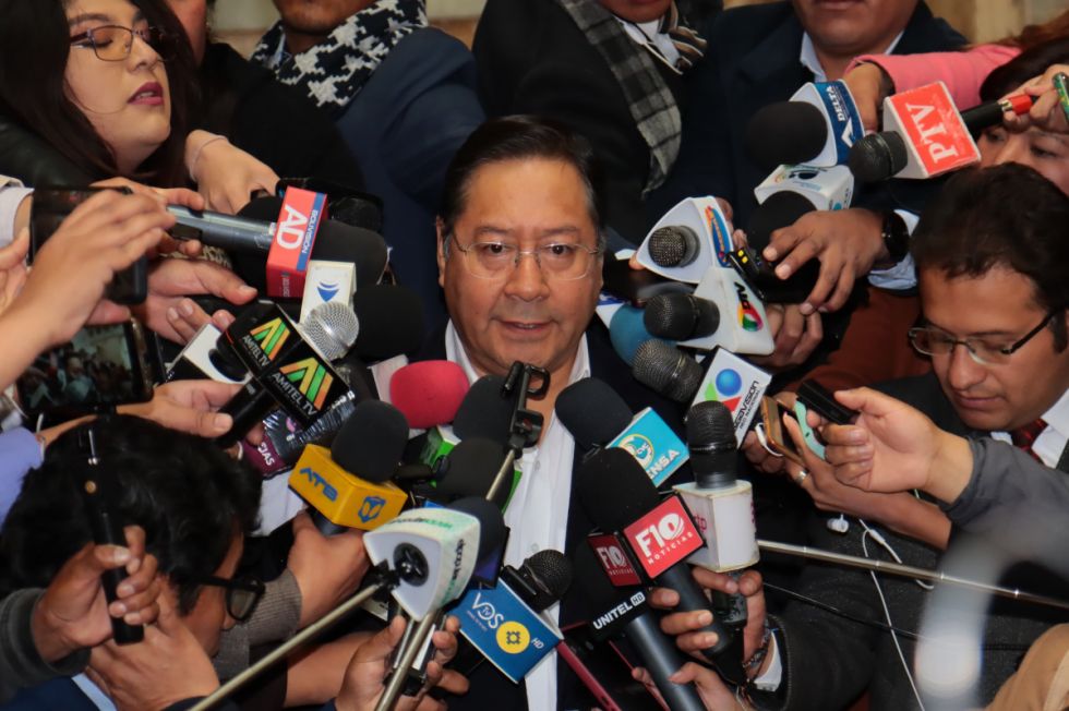 Arce anuncia que el MAS elegirá su binomio presidencial el 3 de mayo