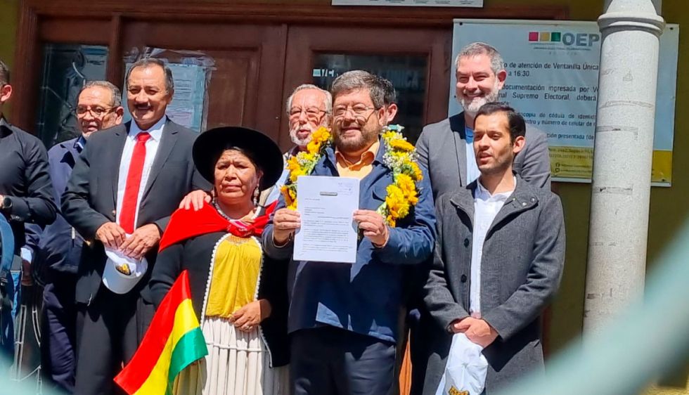 Samuel y sus aliados inscriben el frente Unidad para participar de las elecciones