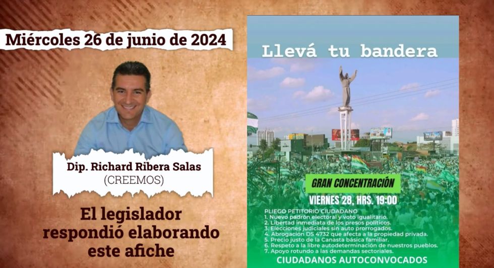 Aprehenden a diputado Richard Ribera