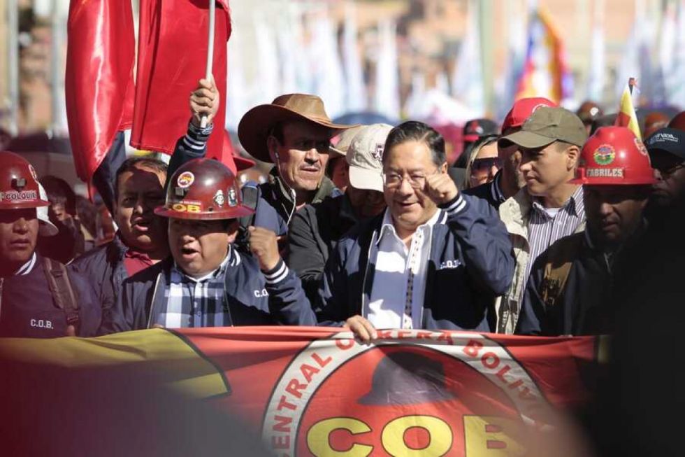 Presidente Arce conmemorará el Día del Trabajo en Tarija junto a la COB