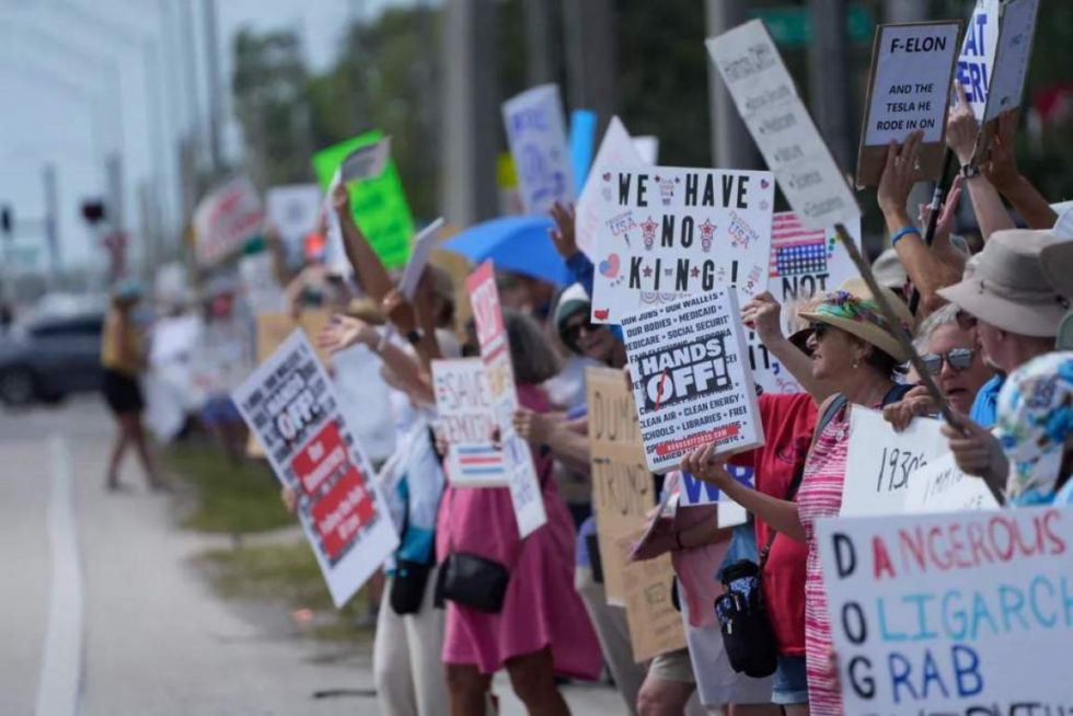 En EEUU se movilizan contra las políticas de Trump