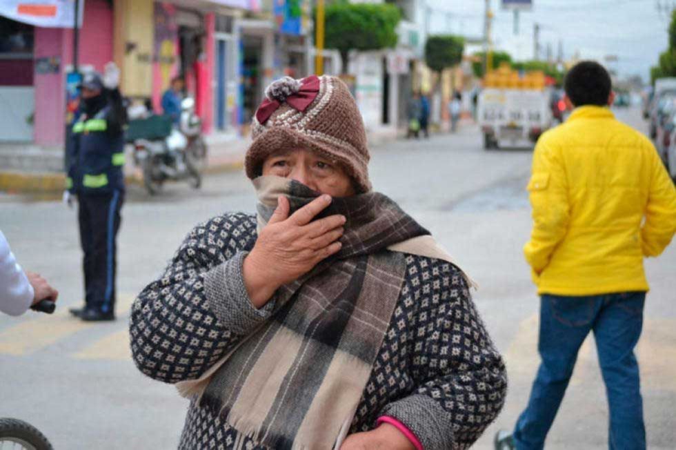 Busque los abrigos, el Senamhi anuncia el ingreso de un frente frío 