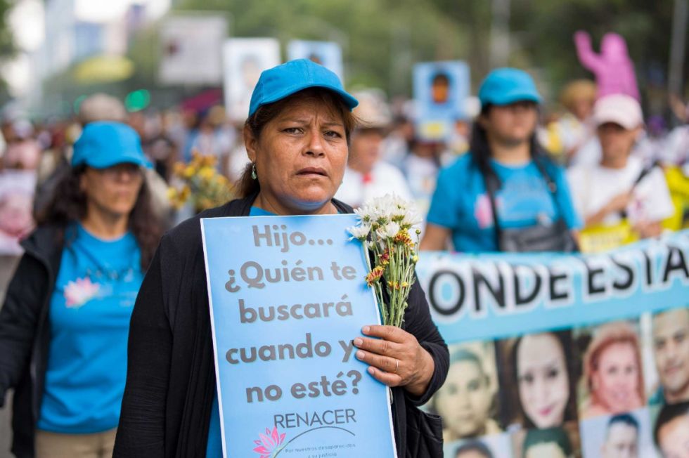 Marcha: Madres piden justicia para sus hijos desaparecidos
