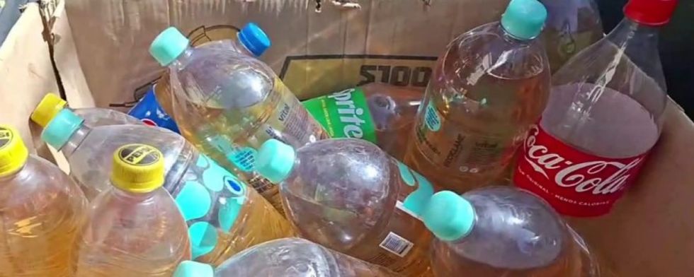 ANH interviene una tienda que vendía gasolina a Bs 20 la botella