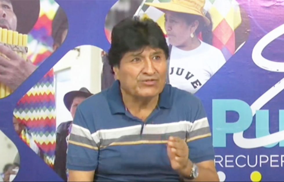 Evo amenaza con un levantamiento mayor y pide que no le echen la culpa