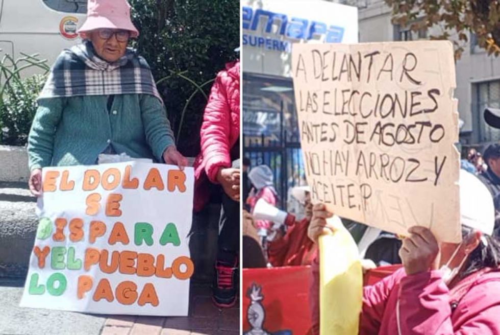 Proliferan las movilizaciones por la crisis económica