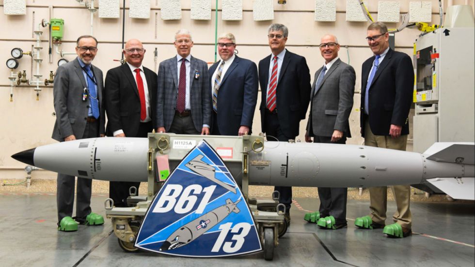 EEUU finaliza su bomba nuclear más innovadora