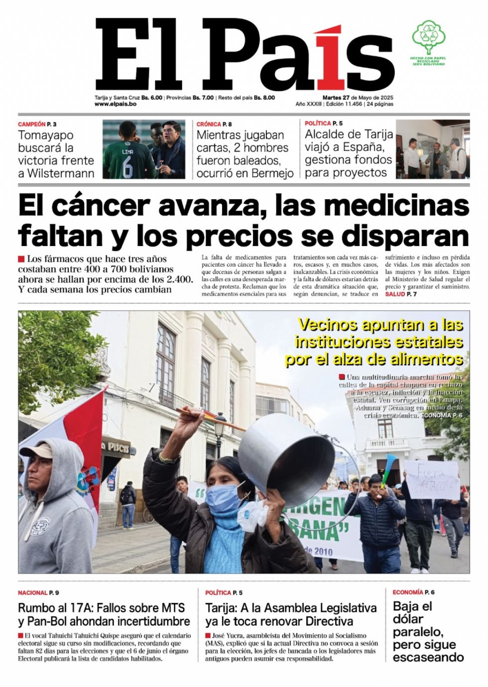 Las mamás, el susto de Andrónico y del TSE, la bomba polar... Lee las imprescindibles