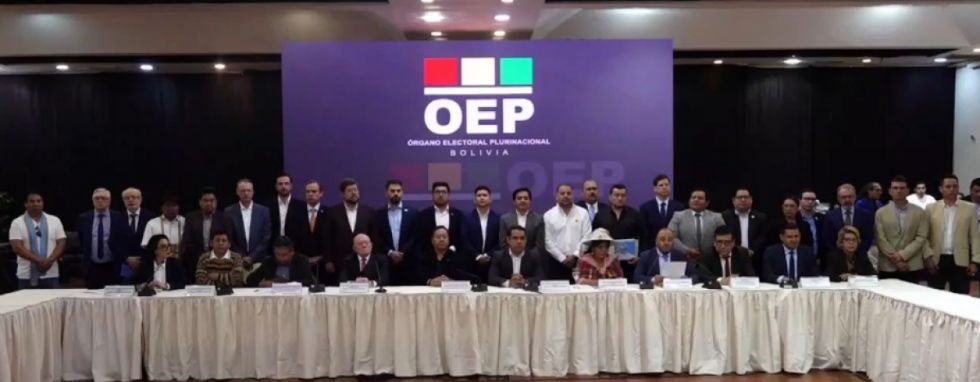 Entre reproches, instituciones reiteran compromisos para "garantizar" las elecciones del 17 de agosto