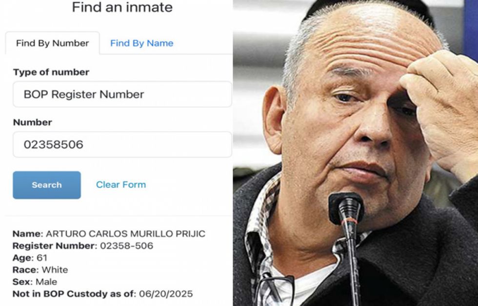 Arturo Murillo sale de prisión en EE.UU.; se desconoce su paradero, según abogado Becker