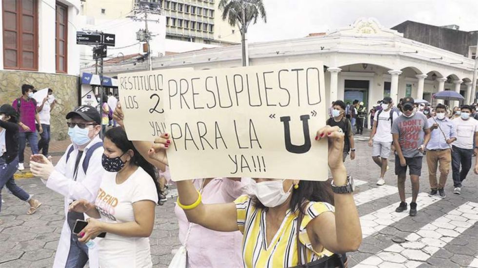 Universidades advierten cierre desde agosto, piden más recursos