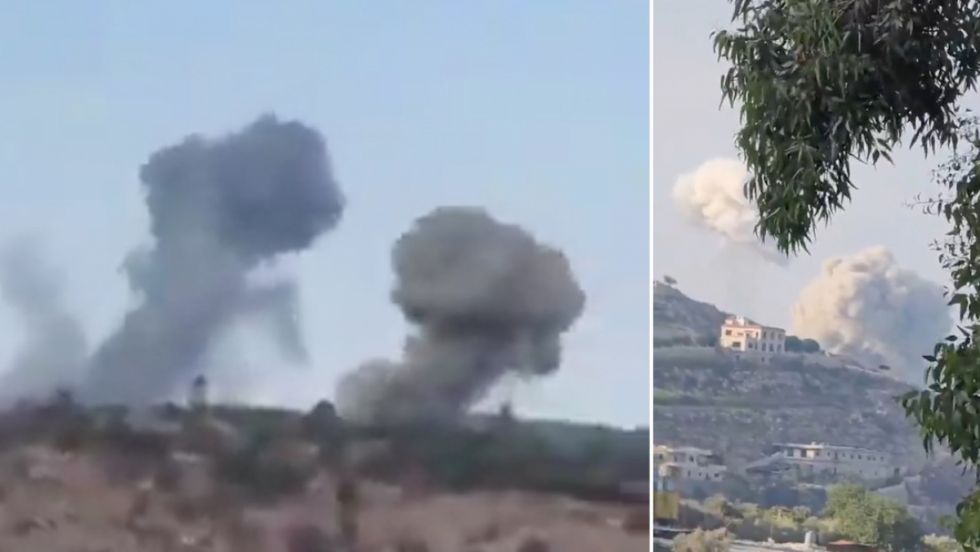Israel bombardea el Líbano
