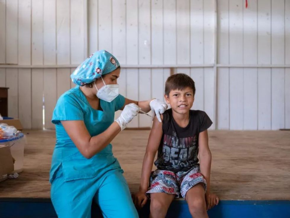 Sarampión: Piden a padres llevar a sus niños a vacunar