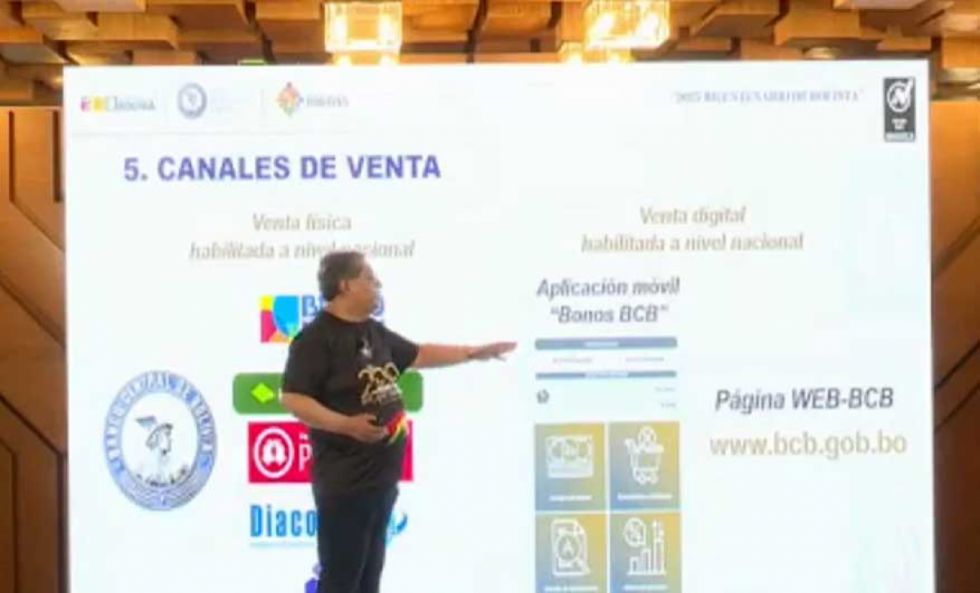 BCB lanza Bono del Bicentenario en bolivianos con tasa fija de 9,75% y una variable indexada al oro
