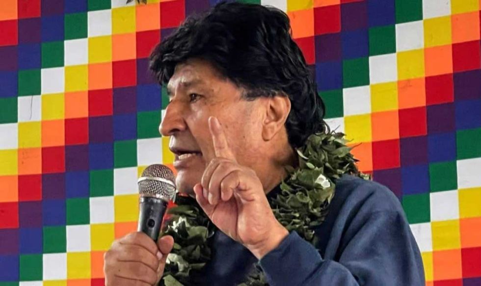 Evo pide investigar a los hijos de Luis Arce